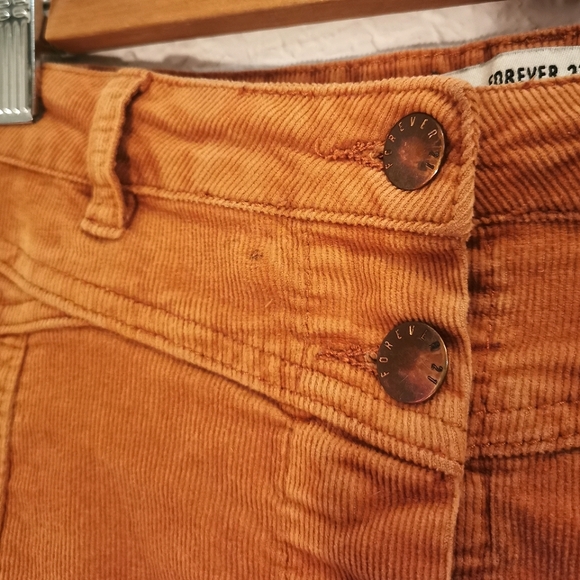 4/20$🍊Forever21 Old Orange Skirt🍊 - Picture 3 of 5